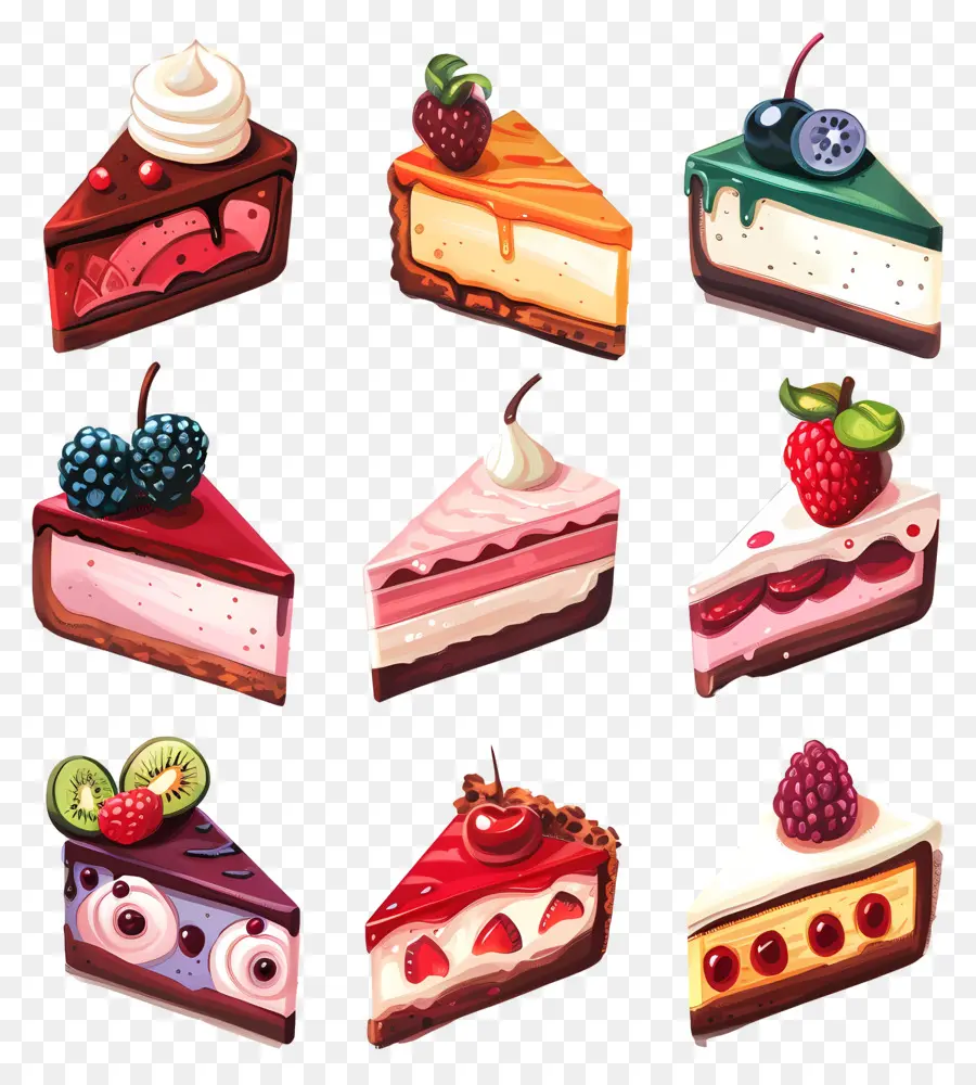 Rebanadas De Pastel，Pastel PNG