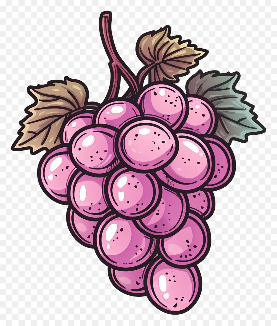 Las Uvas，Uvas Rosadas PNG