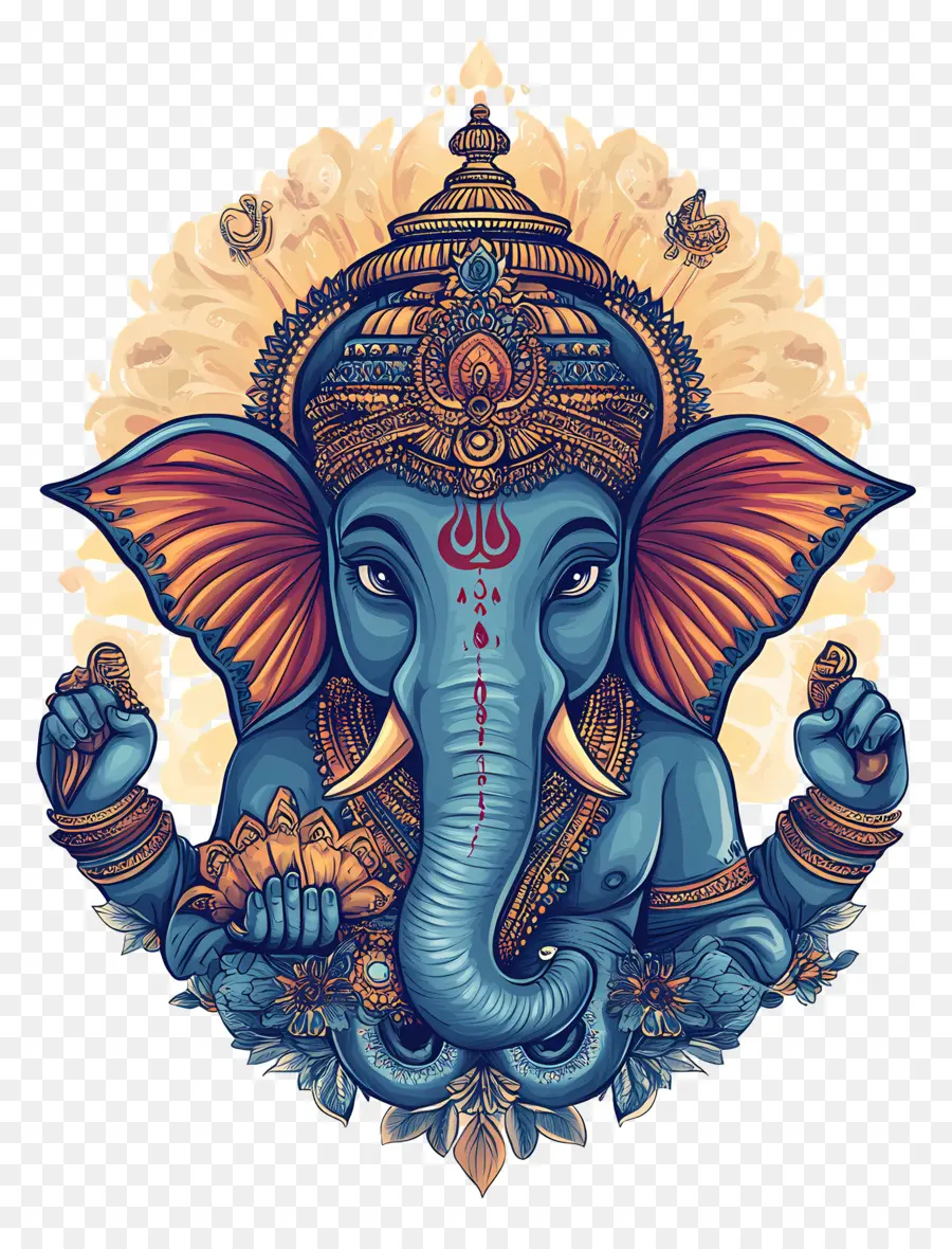 Ganesh Chaturthi，Deidad India PNG