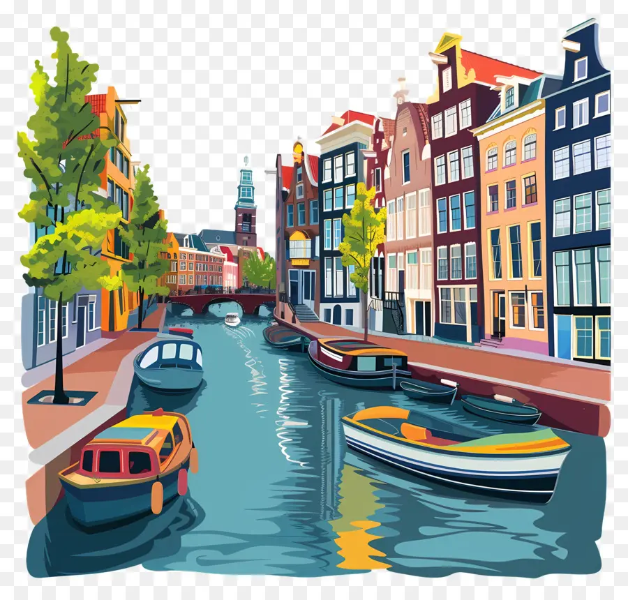 Canales De Amsterdam，Canal PNG