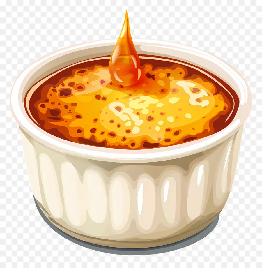 La Crème Brûlée，Salsa De Queso PNG