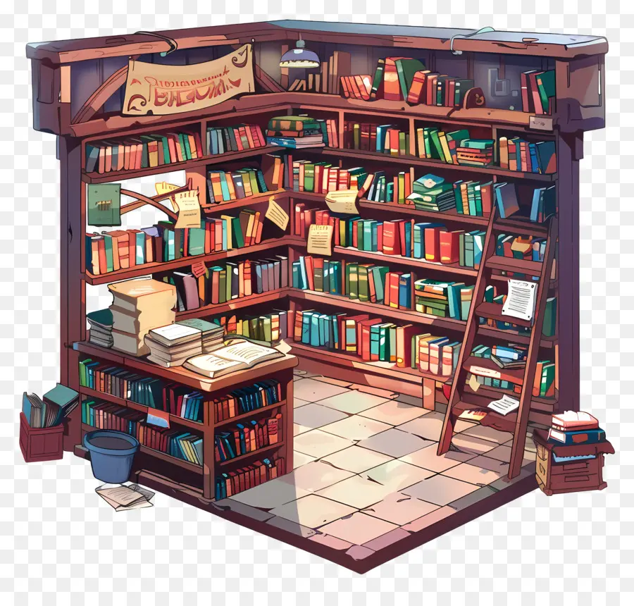 Librería，Biblioteca PNG