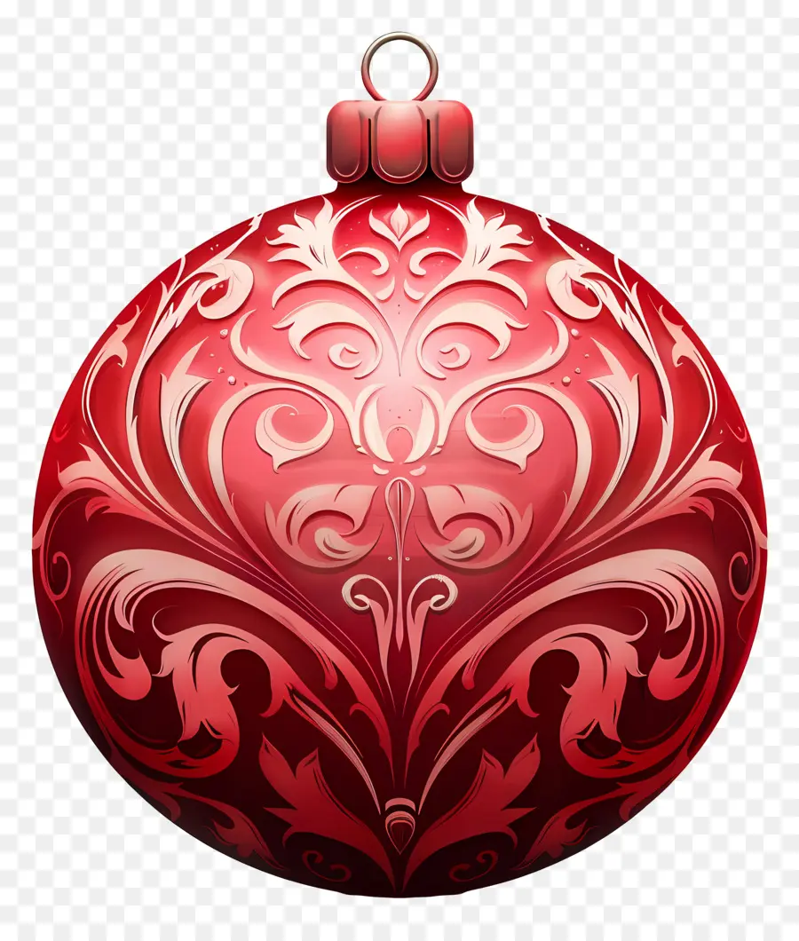 Adorno De Navidad，Bola De Navidad Roja PNG