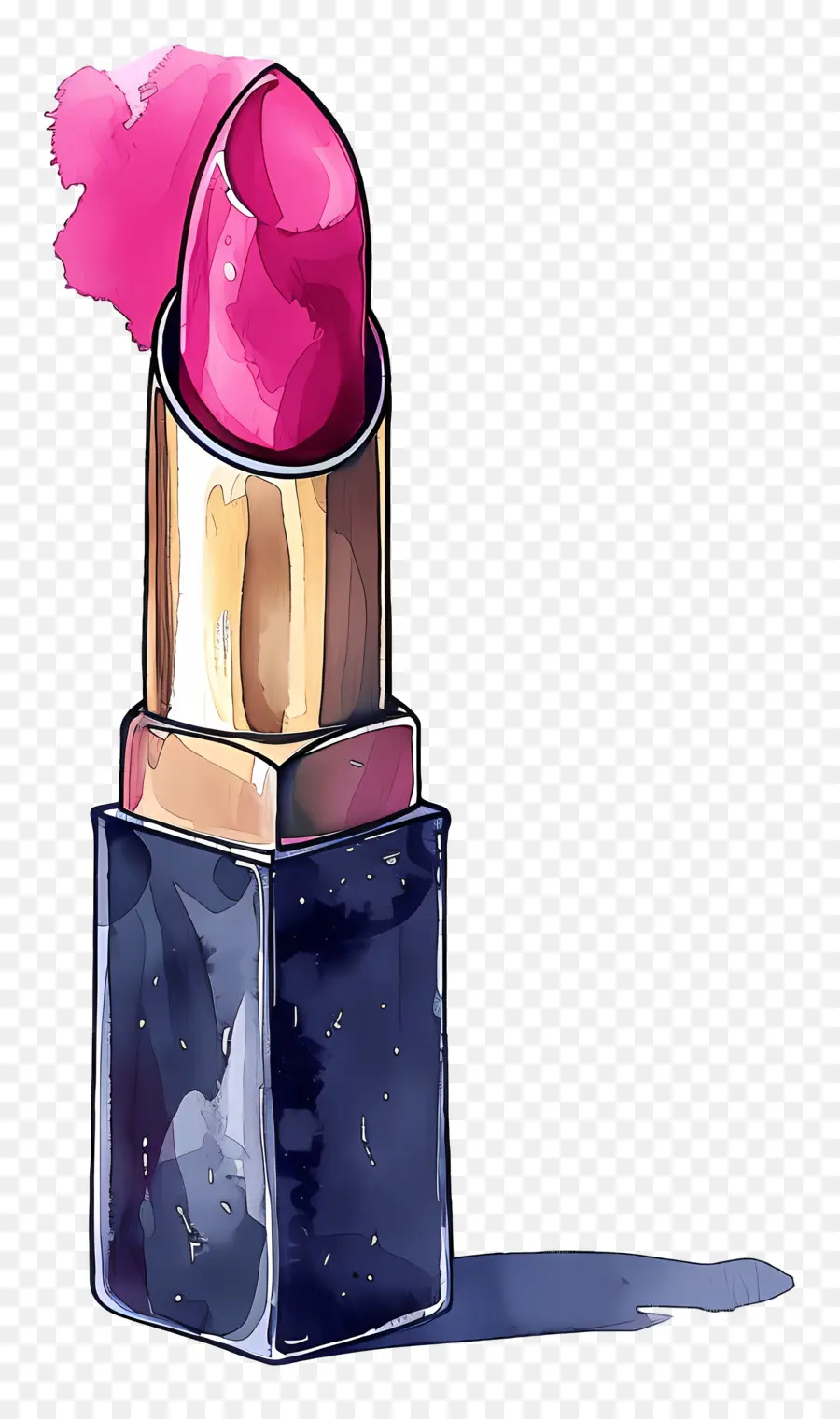 Barra De Labios，Lápiz De Labios De Color Rosa PNG