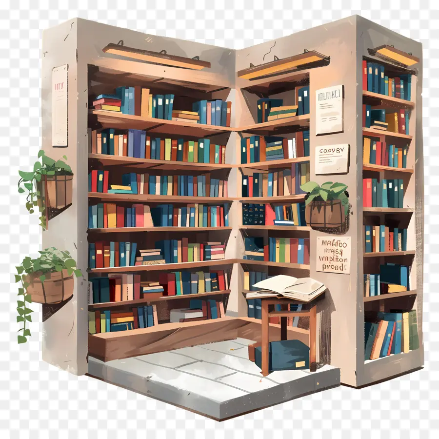 Librería，La Biblioteca De La Casa PNG