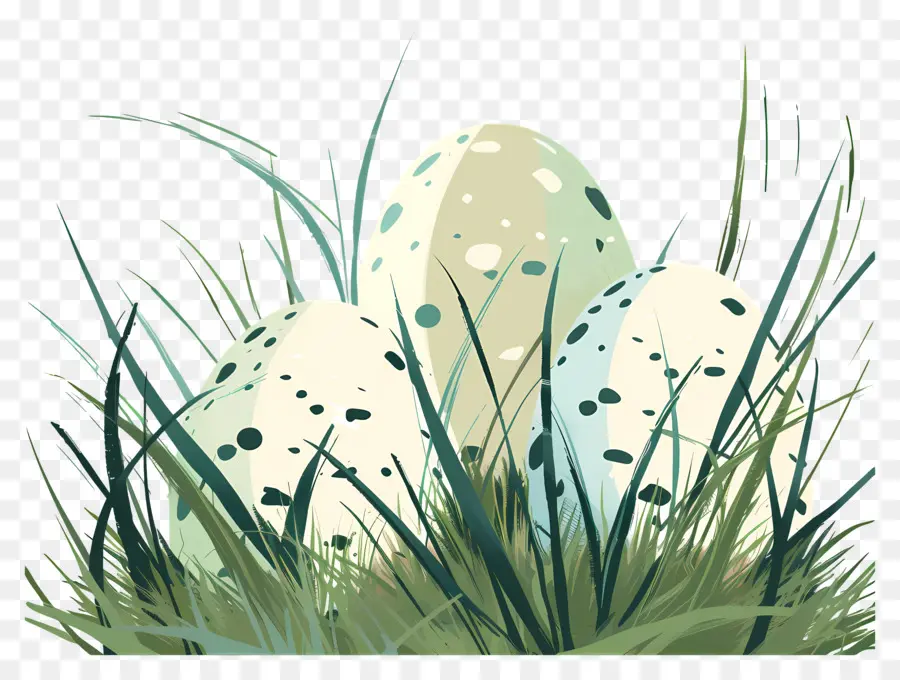 Huevos En La Hierba，Eggs PNG