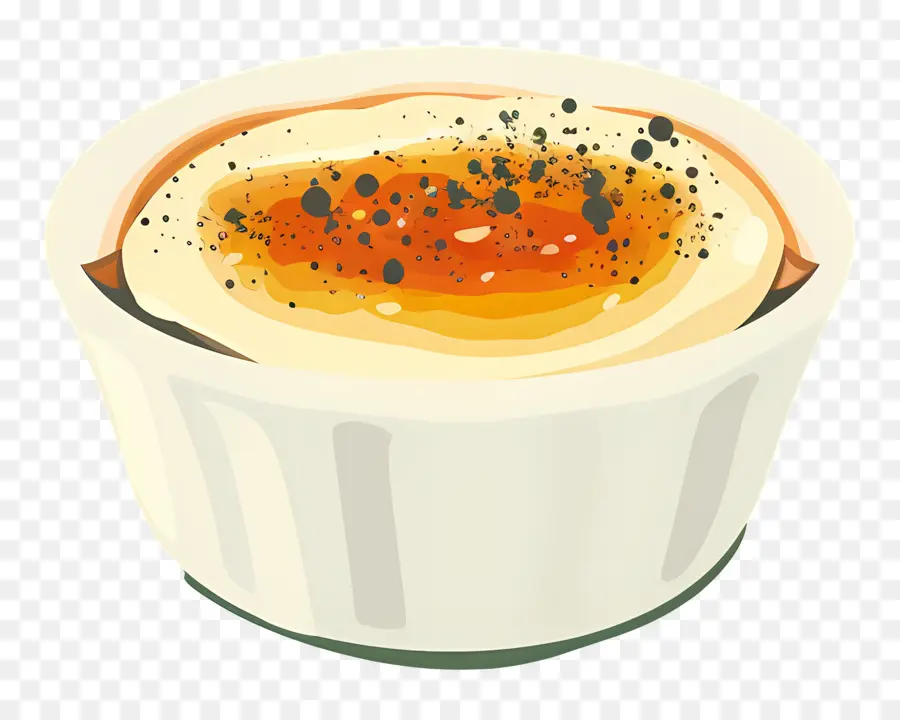 La Crème Brûlée，Pastel De Calabaza PNG