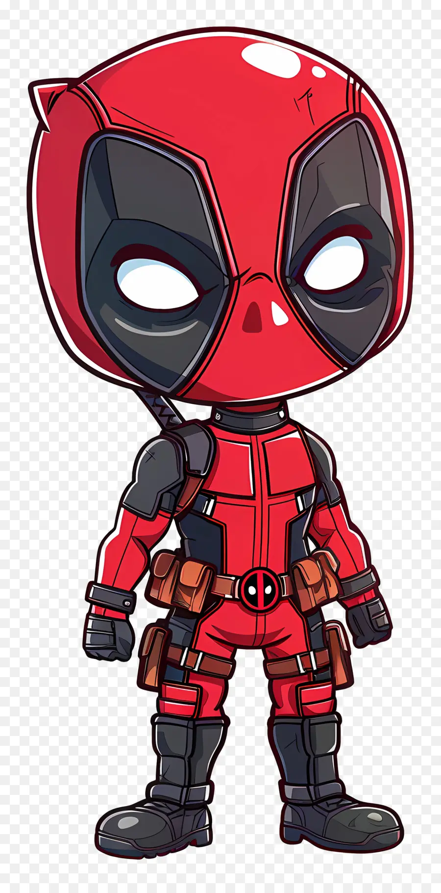 Lindo Deadpool，Personaje De Dibujos Animados PNG