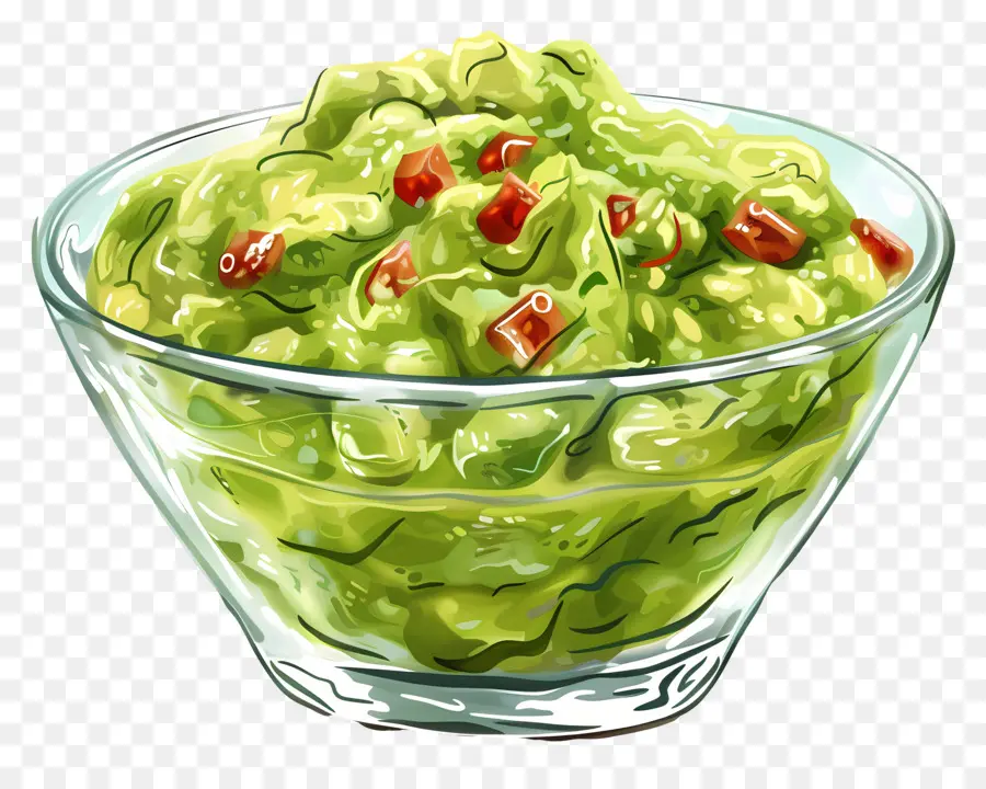 Tazón De Guacamole，Guacamole PNG