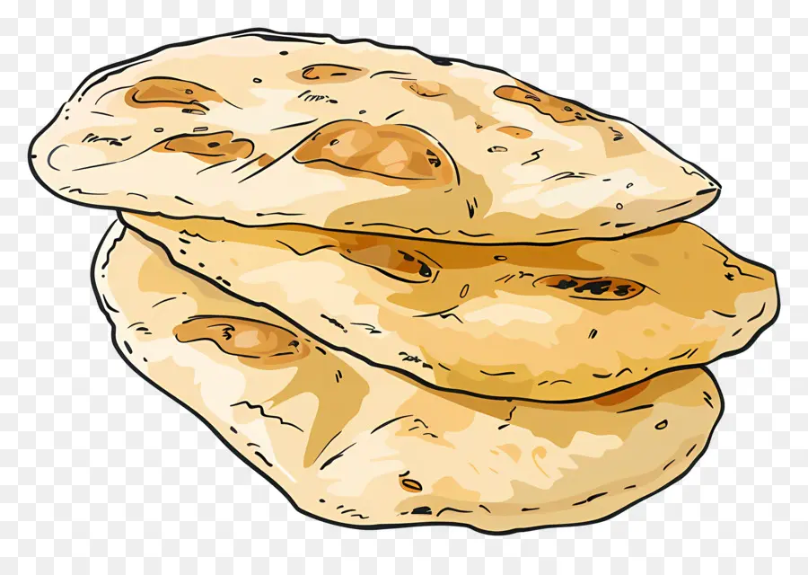 Pan Naan，Al Horno PNG