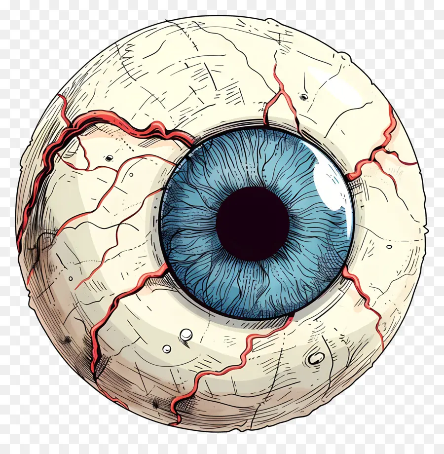 Globo Ocular De Halloween，Ojo Humano PNG