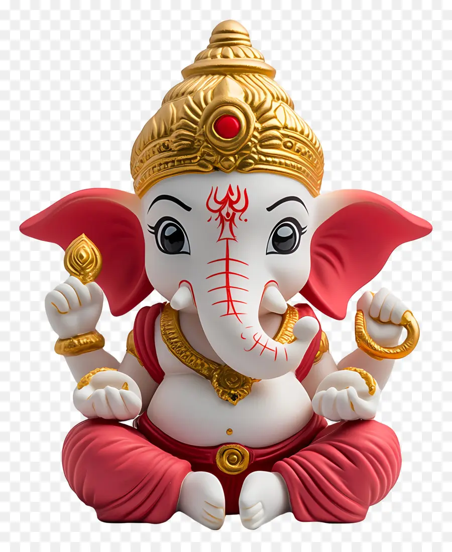 Ganesh Chaturthi，Estatua De Ganesha PNG