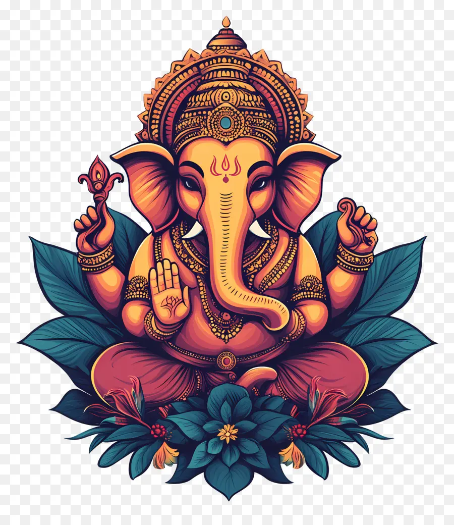 Ganesh Chaturthi，Señor Ganesha PNG