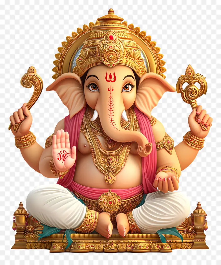 Ganesh Chaturthi，Señor Ganesha PNG