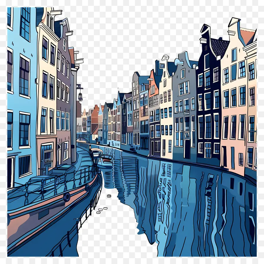 Canales De Amsterdam，Amsterdam PNG