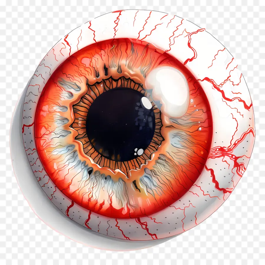 Globo Ocular De Halloween，Ojo PNG