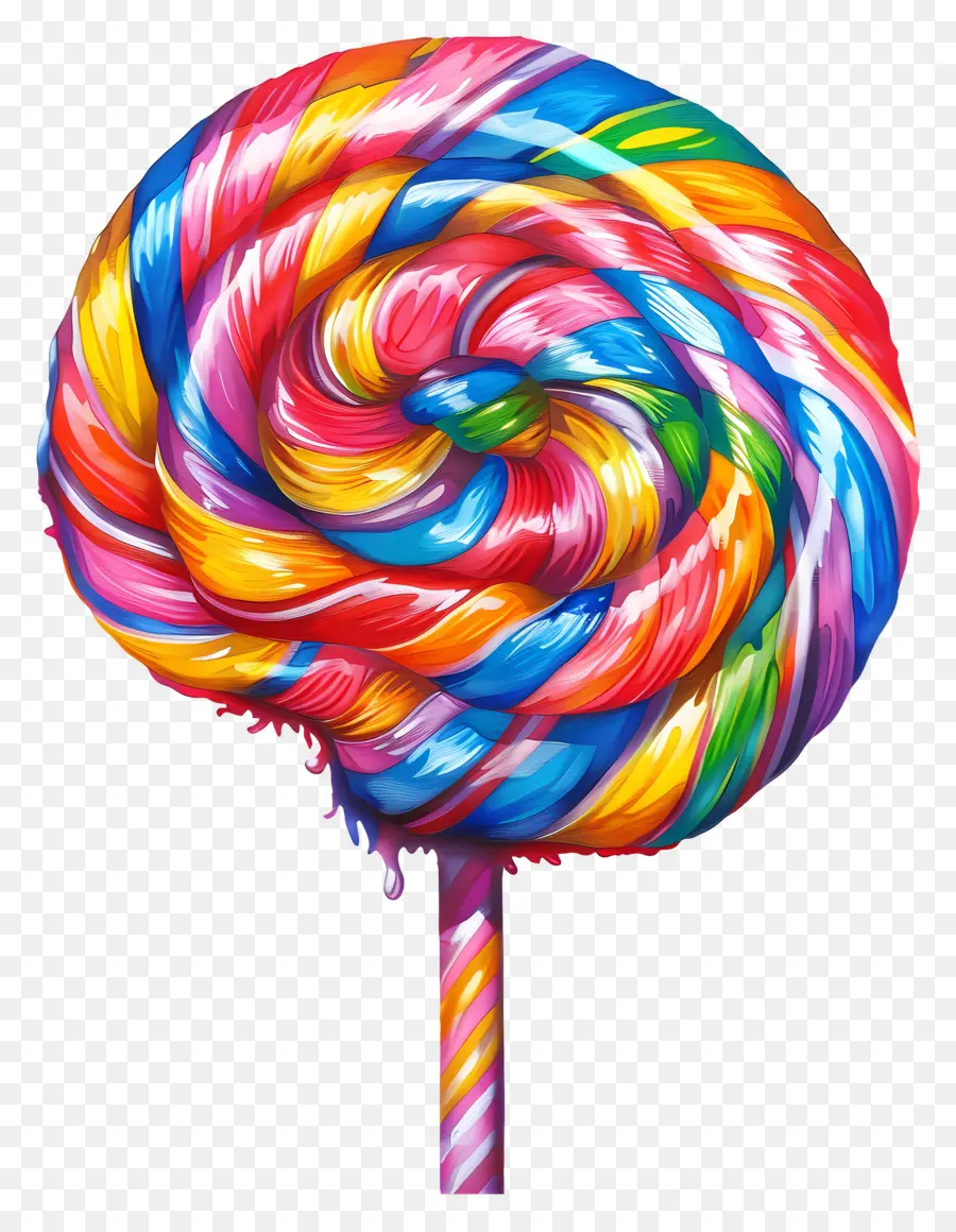 Piruleta，Arco Iris Lollipop PNG