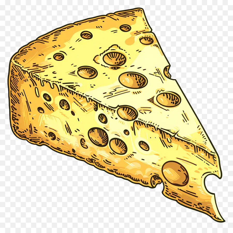 Rebanada De Queso，Queso PNG