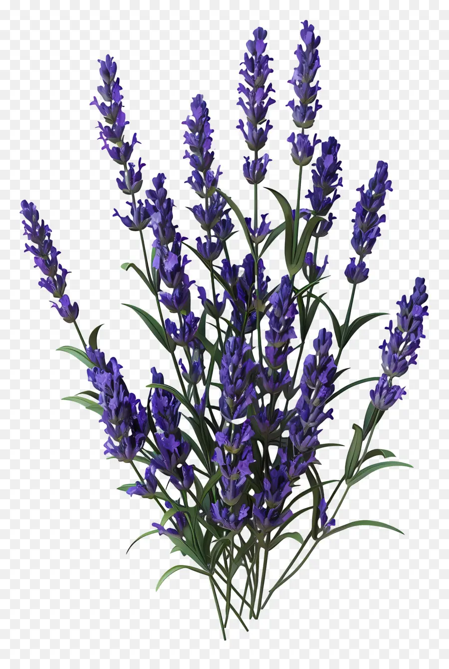 Lavanda 3d，Las Flores De Lavanda PNG