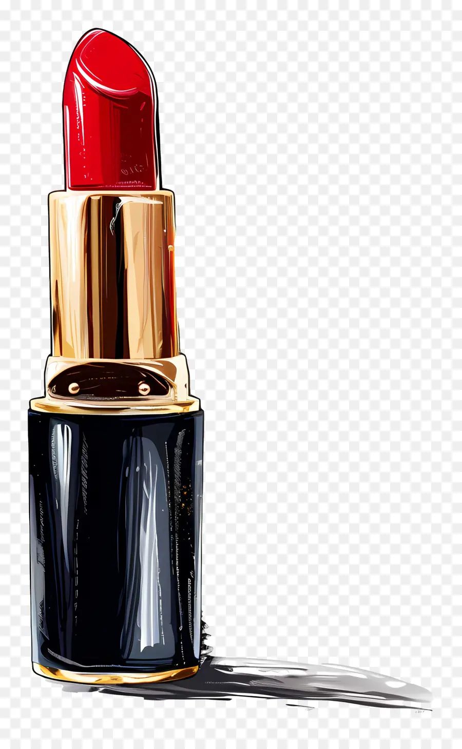 Barra De Labios，El Lápiz Labial Rojo PNG