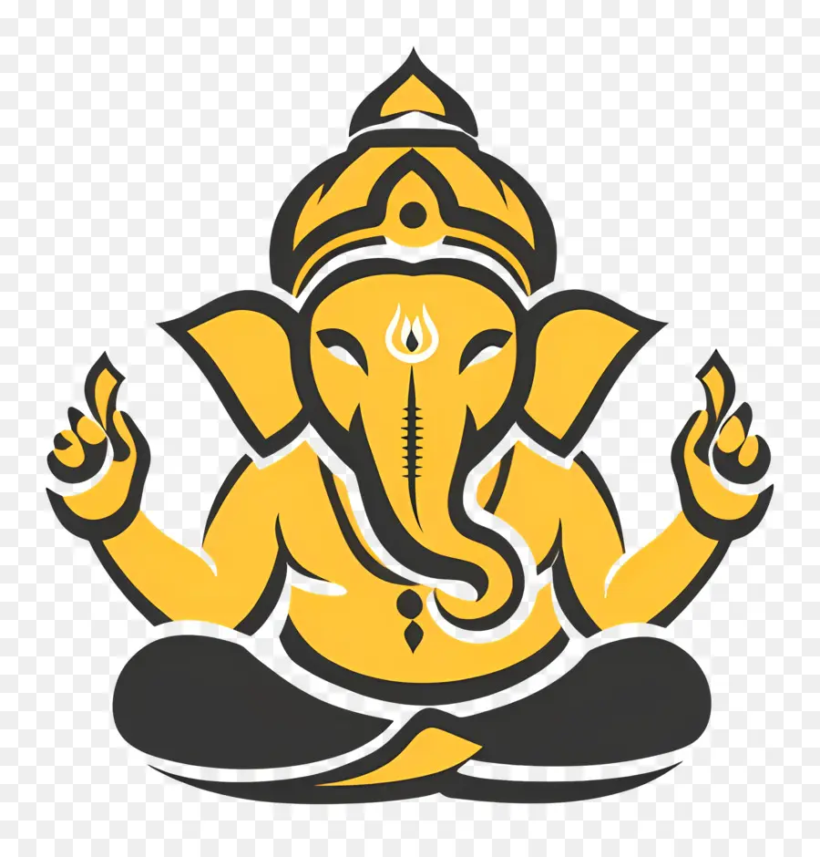 Ganesh Chaturthi，Elefante PNG