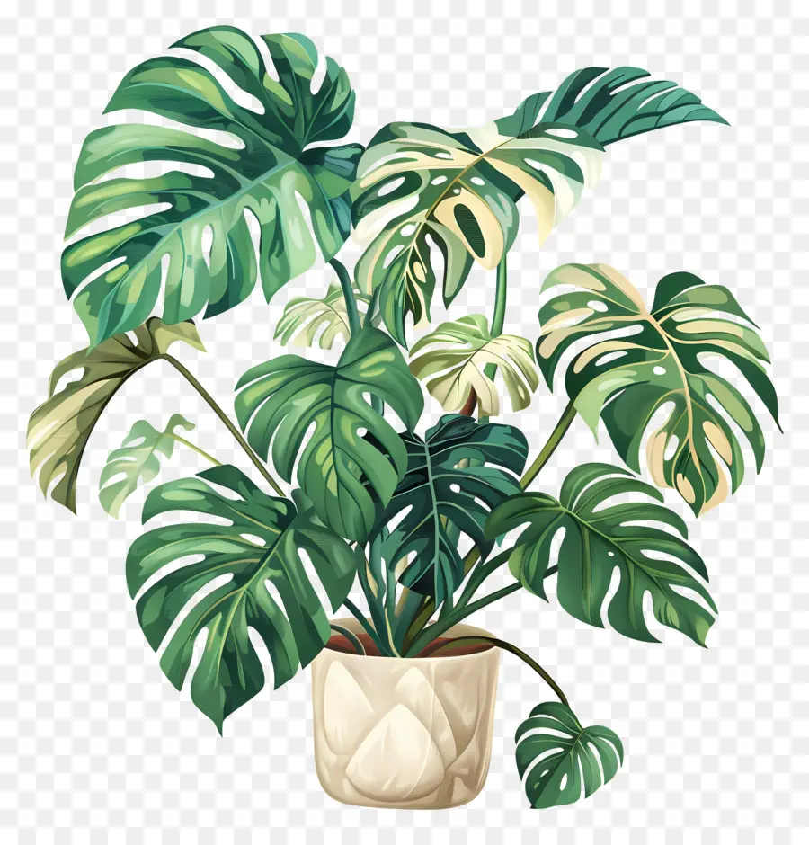 Monstera Deliciosa Planta，Monstera De La Hoja PNG