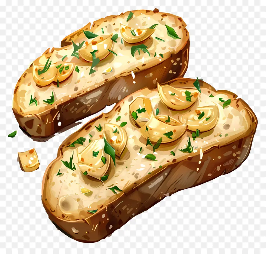 Pan De Ajo，Queso PNG