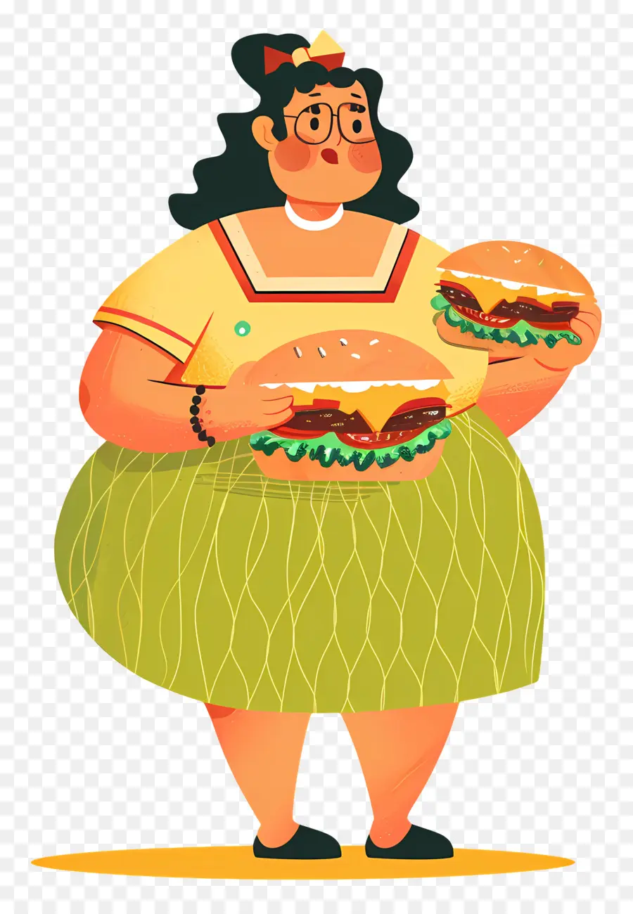 Mujer Gorda，El Sobrepeso De La Mujer PNG