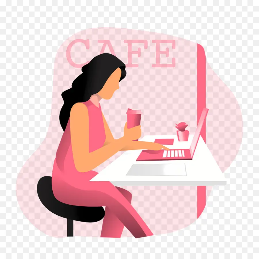 Coworking，Mujer PNG