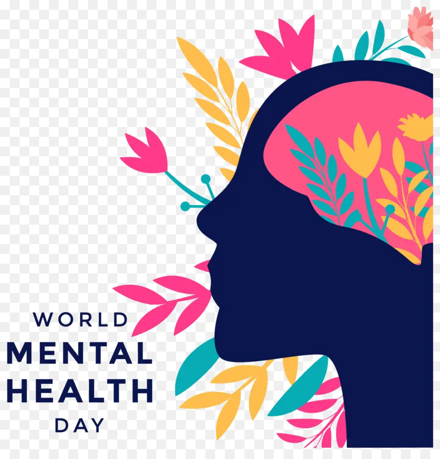 La Salud Mental，Mundial De La Salud Mental Día PNG