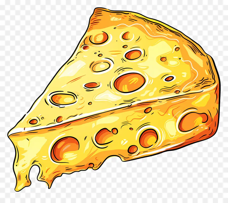 Rebanada De Queso，Queso PNG