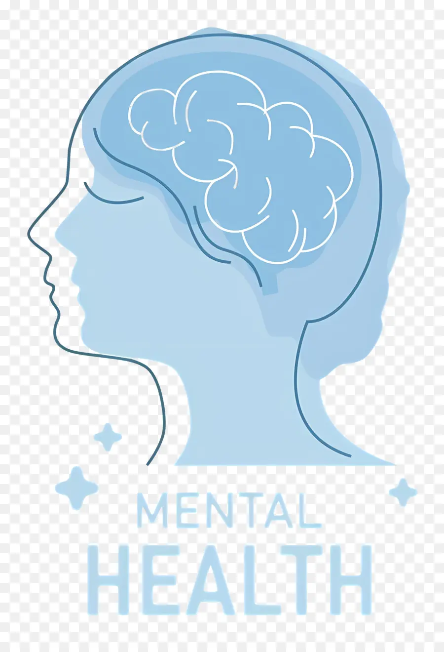 La Salud Mental，Cerebro PNG