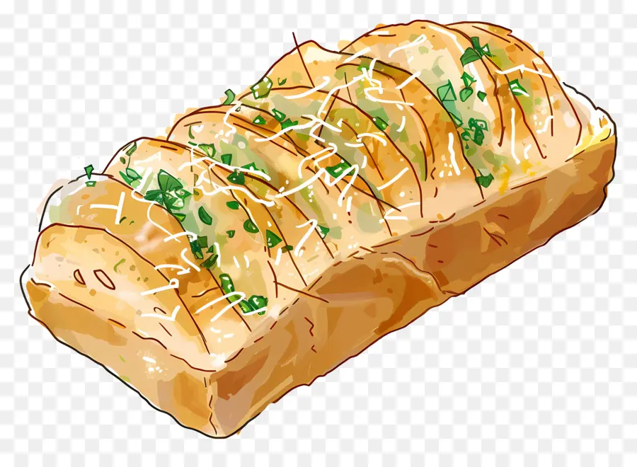 Pan De Ajo，Pan De Queso PNG