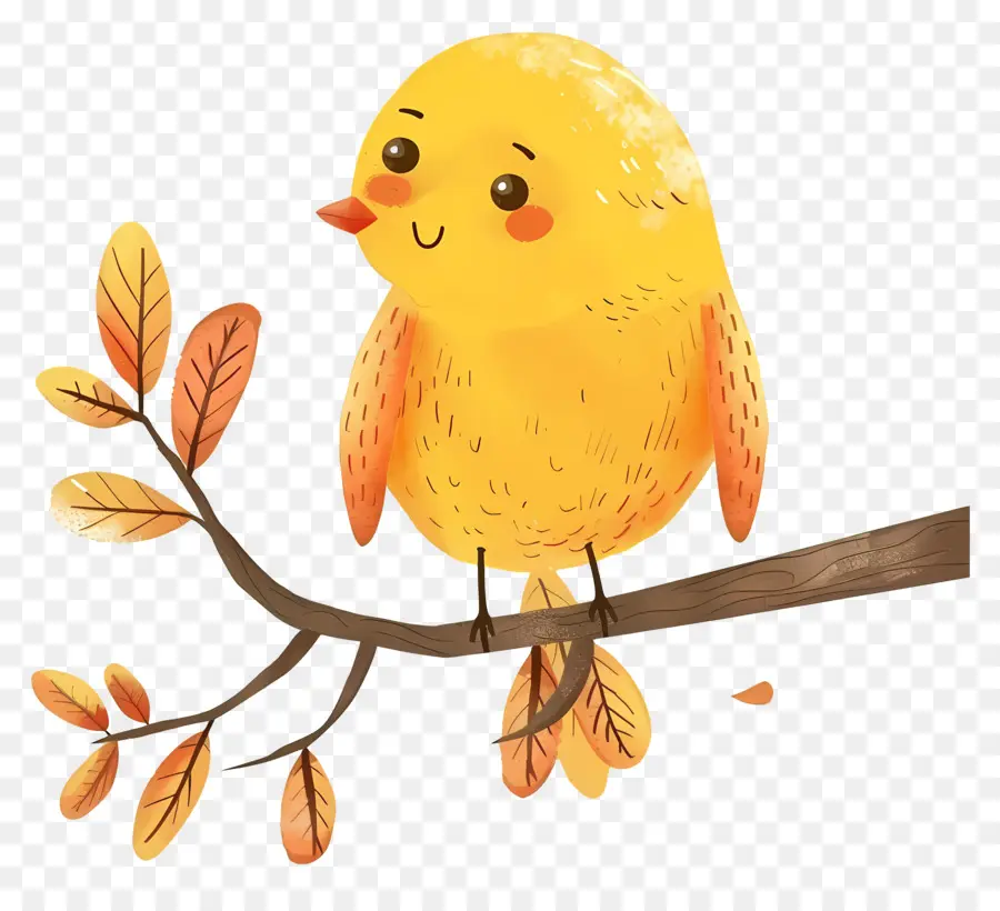 Pájaro Amarillo，Aves PNG