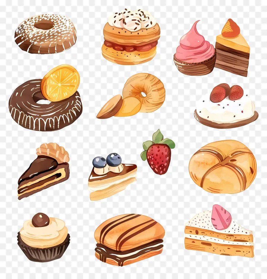 Pasteles，Tortas PNG