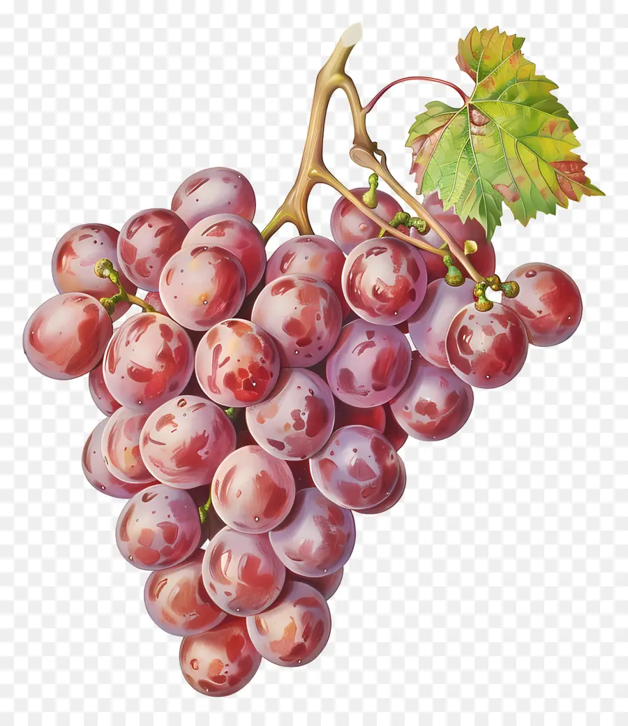 Racimo De Uvas，Las Uvas Rojas PNG