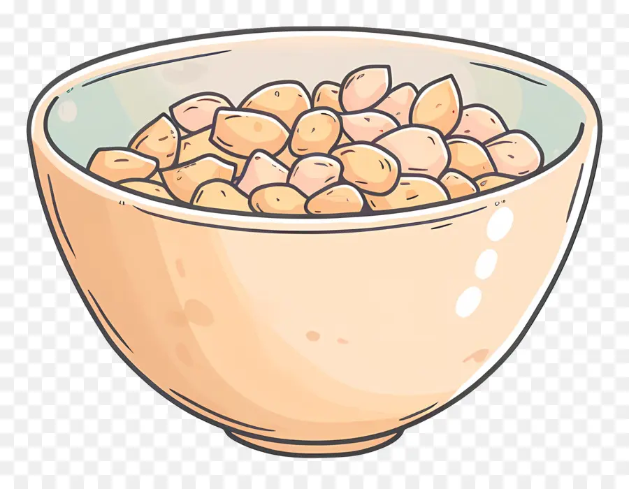 Tazón De Nueces，Las Palomitas De Maíz PNG