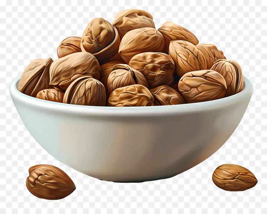 Tazón De Nueces，Nueces Asadas PNG