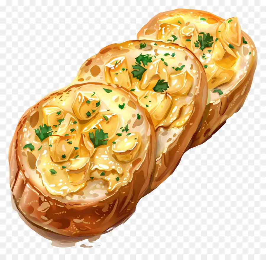 Pan De Ajo，Pan Tostado PNG