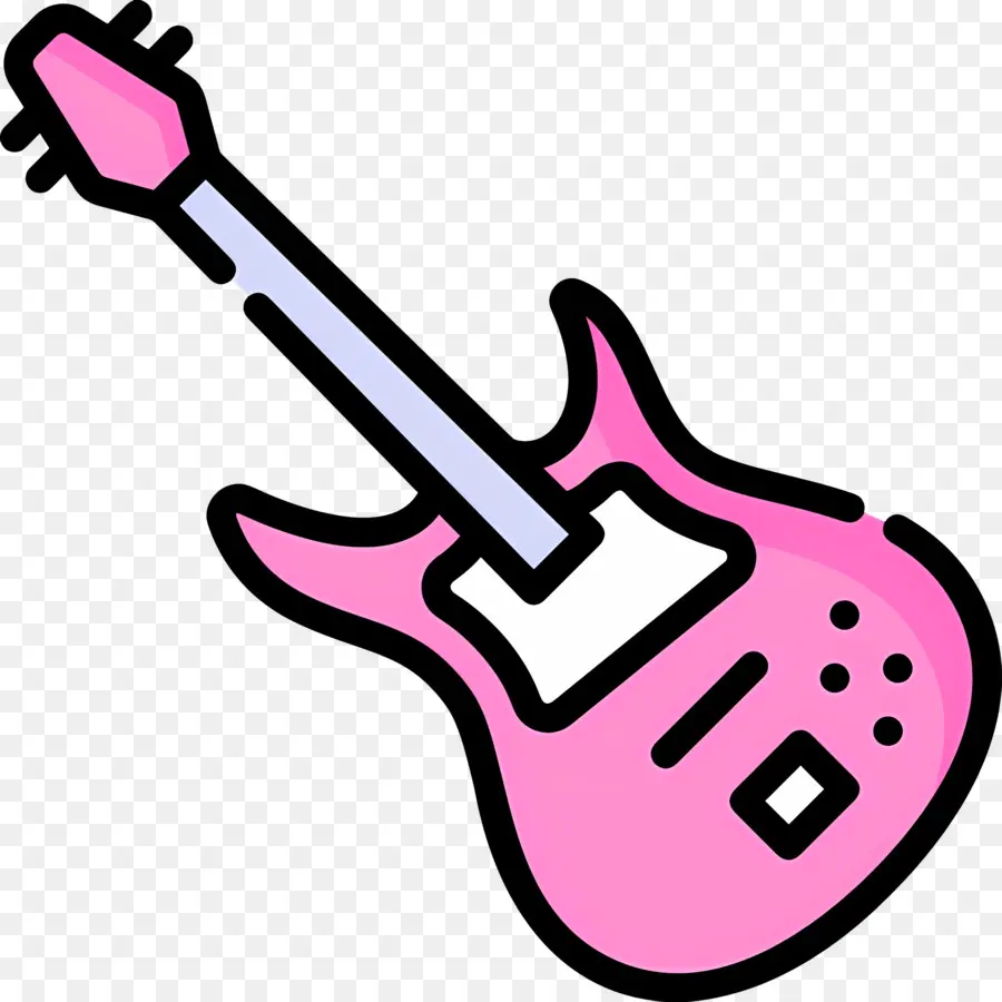 Guitarra，Rosa Guitarra Eléctrica PNG