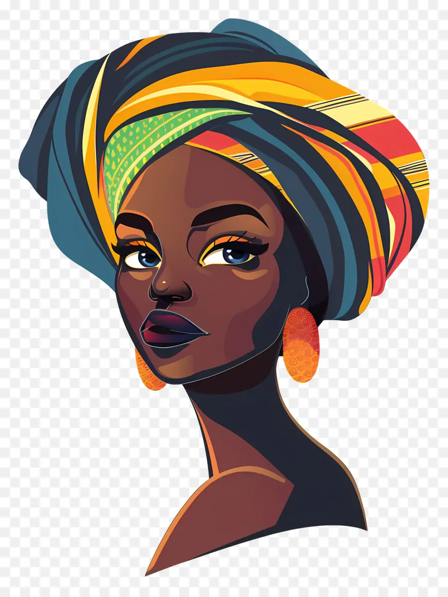 Femenina Africana，Negro Mujer PNG