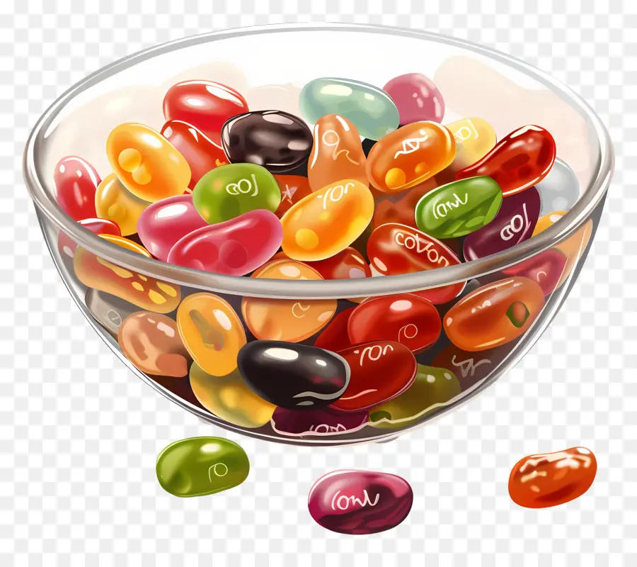 Jelly Beans，Dulces PNG