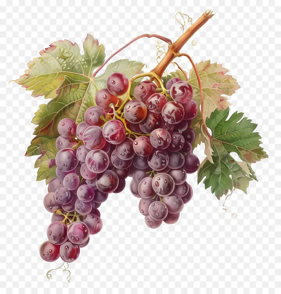 Racimo De Uvas，Las Uvas Rojas PNG