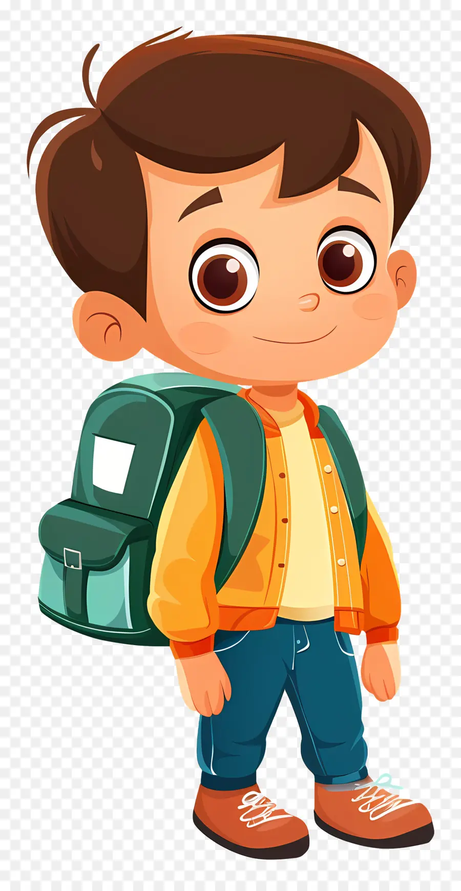 Chico De Jardín De Infantes，Mochila PNG