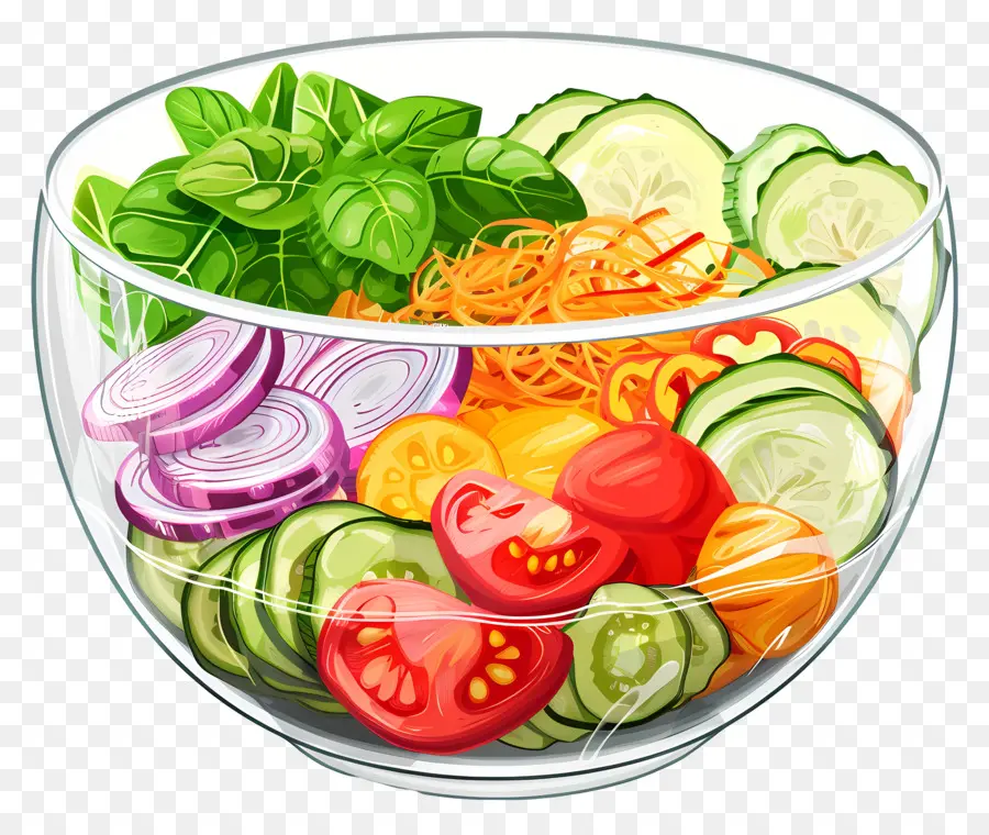 En El Día Mundial Vegetariano，Ensalada PNG