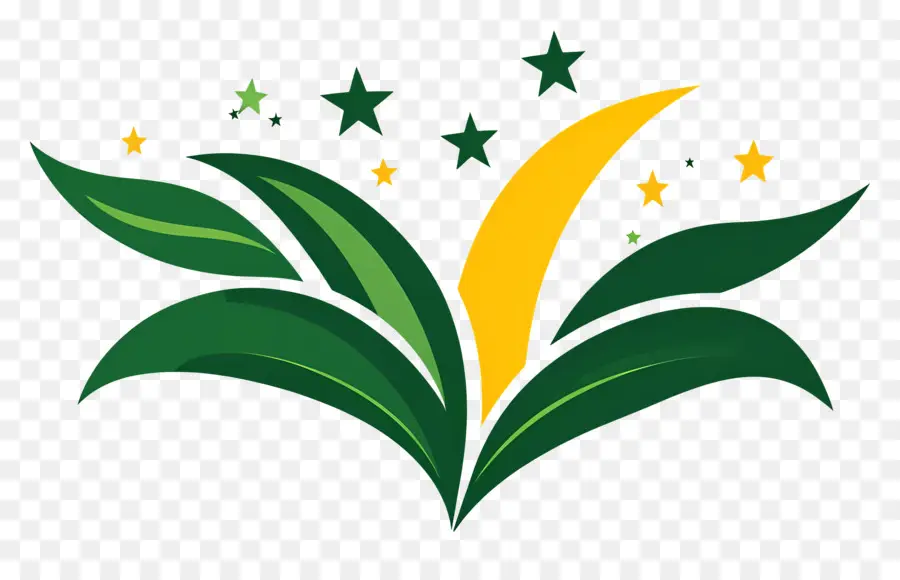 Planta Verde，Estrellas PNG