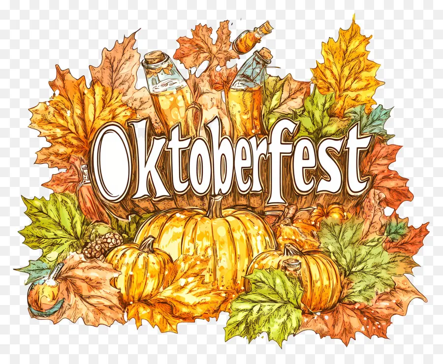 Oktoberfest，Otoño PNG