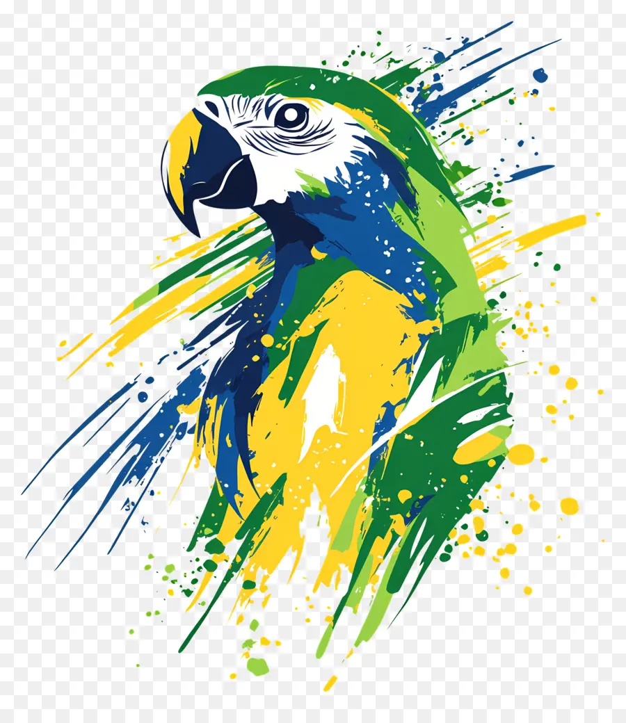 Día De La Independencia De Brasil，Loro PNG