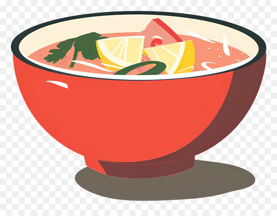 Plato De Sopa，Sopa Picante PNG