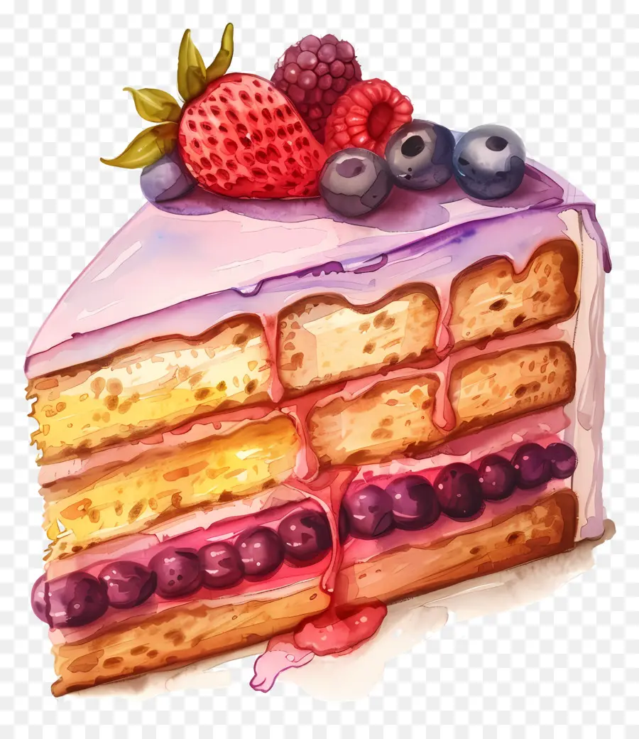 Rebanada De Pastel，Pastel De Chocolate PNG